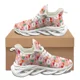 thumbnail image 1 of Zapatillas de deporte con estampado navideño para hombre, clásicas, planas, con cordones, informales, con plataforma y resistentes al desgaste, 1 of 6
