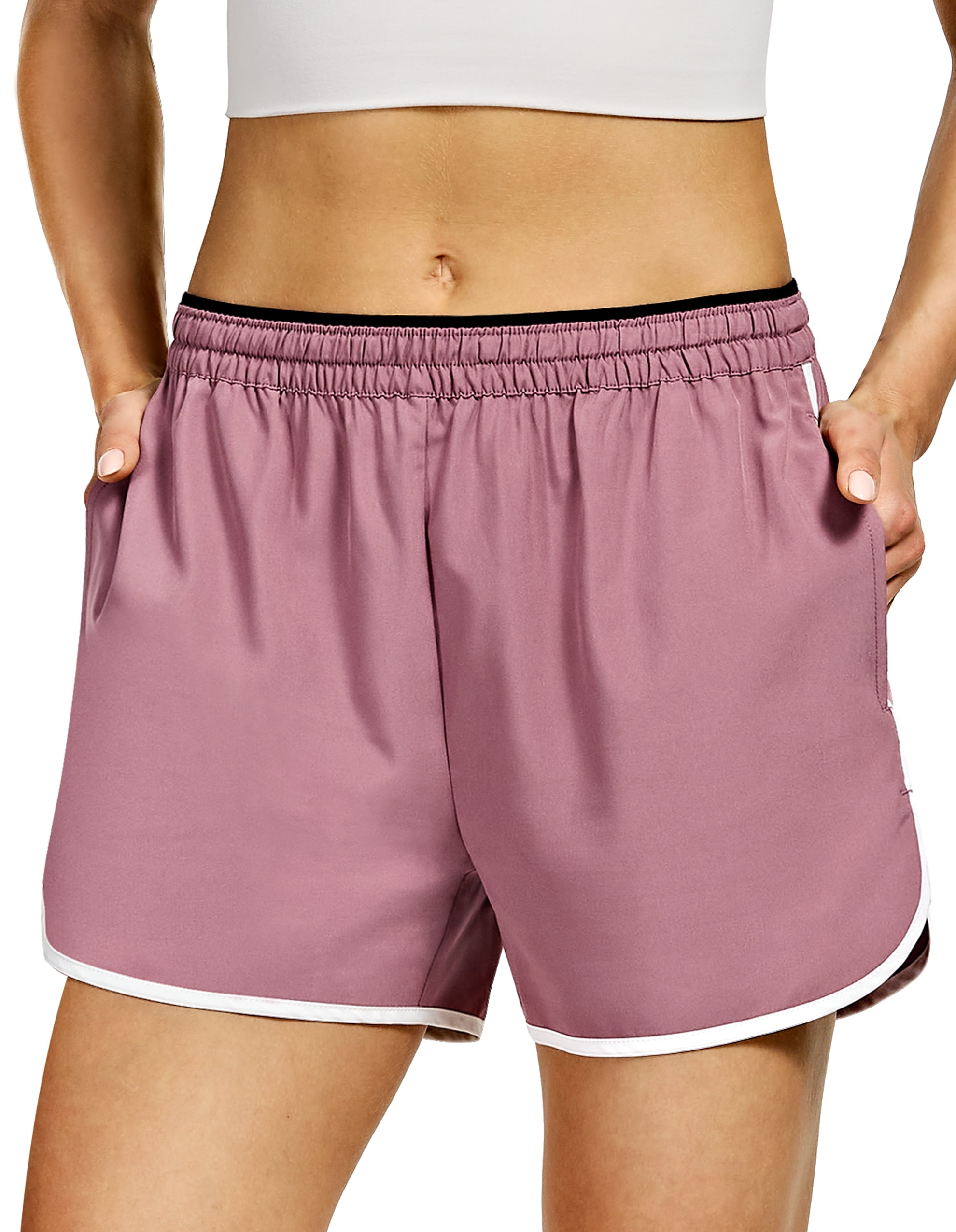 Running Shorts for Women Woven Lounge Workout Daily Yoga Comfy Bottoms