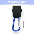 thumbnail image 3 of LYINGF Large Locking Carabiner Hook, 30KG Capacity Heavy-Duty Spring Hook with Anti-Wear Mechanism, Secure Clip for Strollers, Grocery Bags and Outdoor Gear, Reliable and Durable Hardware, 3 of 9