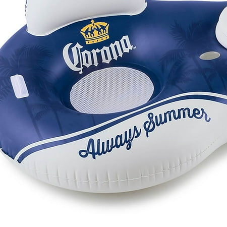 corona inflatable cooler inner mesh lounge tube always person summer