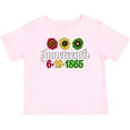 thumbnail image 3 of Inktastic Juneteenth 6-19-1865 with Flowers Boys or Girls Baby T-Shirt, 3 of 5