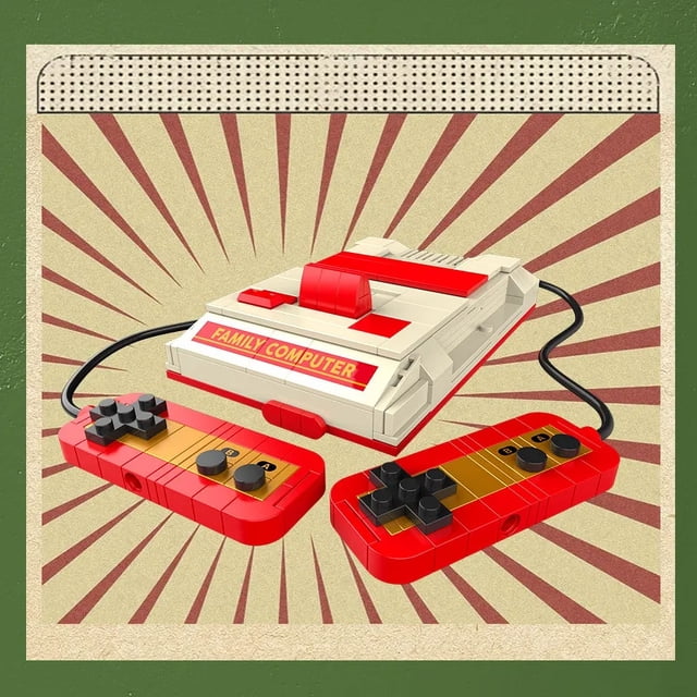 Retro Home Appliance & Furniture Building Blocks Set, DIY Vintage TV Computer Walkman Game Console Radio Assembled Model, Creative Educational Decor Toy Gift for Kids