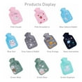 thumbnail image 2 of Portable Explosion-proof Cartoon Hot Water Bottles Warming Products Plush Water Injection BLUE SAKURA RABBIT, 2 of 8