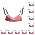 thumbnail image 1 of Hamaca Reversible Methold para Gatos Transpirable Rojo Verano S 27x27cm 10Conjunto, 1 of 6