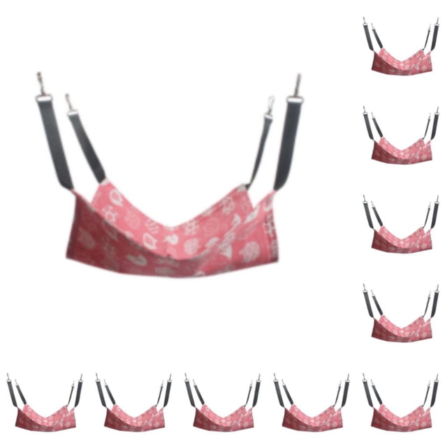 Hamaca Reversible Methold para Gatos Transpirable Rojo Verano S 27x27cm 10Conjunto