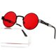 thumbnail image 1 of Gafas de Sol Redondas Steampunk AIEYEZO con Montura Metálica 100% UV400, 1 of 7