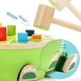 thumbnail image 3 of Juego de martillo para niños a partir de 1 año, juguete de madera duradero con martillo de madera, juego de golpeteo de madera regalo a partir de 12 meses para niños y niñas, banco de golpeteo a, 3 of 8