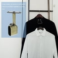 thumbnail image 5 of Raindrops 2pcs Heavy Duty Closet Rod End Supports Golden Zinc Alloy Simple Style, 5 of 8