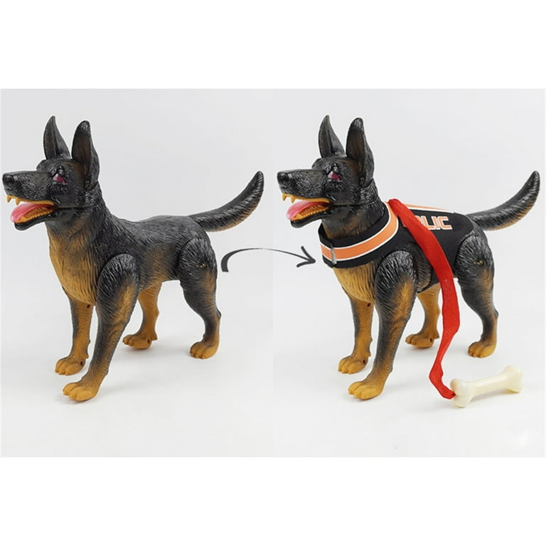 Walking Simulation Puppy Dog Toy With Light And Sound Effects