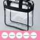 thumbnail image 4 of Bolsa de maquillaje organizadora transparente, bolsas de cosméticos transparentes de PVC de gran capacidad para mujer, bolsa de viaje para mujer, tecnología avanzada, 4 of 7