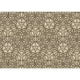 thumbnail image 1 of Ahgly Company Indoor Rectangle Patterned Vanilla Gold Area Rugs, 6' x 9', 1 of 6