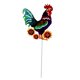thumbnail image 4 of Estatua de gallo de 43 cm con estacas, escultura de pie, jardín familiar de gallinas Estilo A, 4 of 9