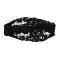 thumbnail image 3 of Unique Bargains 1 Pc Headband Fireworks Thin Lace Wide Hairband for Women Black, 3 of 5