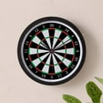 thumbnail image 5 of CafePress - Dart Board Design - 10" Quartz Analog Battery-Powered Modern Wall Clock, Unique, 5 of 5