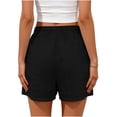 thumbnail image 5 of GUACER Womens Shorts Trendy Boho Drawstring Elastic Waisted Lace Eyelet Vacation Shorts, 5 of 6