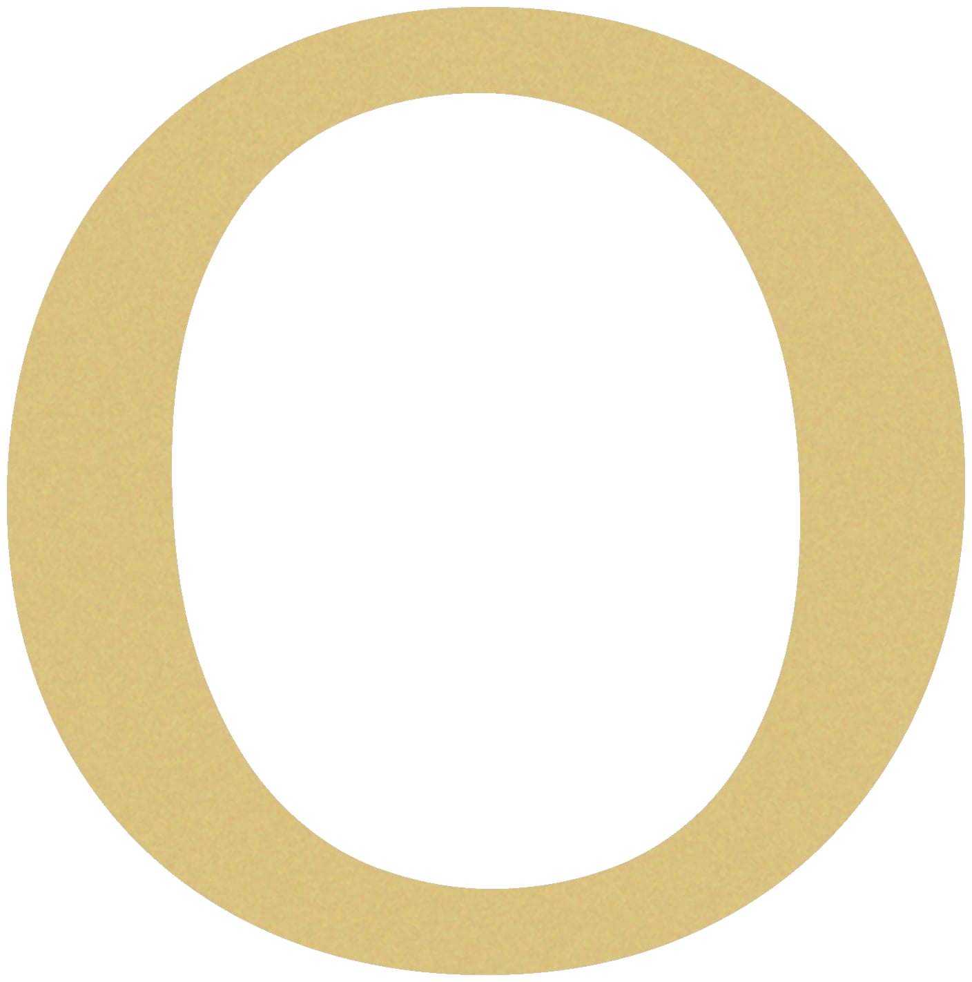 Greek Wood Letter Unfinished Fraternity Letter 12 Omicron Craft 