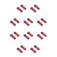 thumbnail image 1 of Tholdsy 2 piezas de soporte de cabeza de bola, accesorios de enlace, accesorio de actualización, extremos de barra de amarre de hilo inverso positivo de Rojo 10piezas Tholdsy CBP318352, 1 of 5