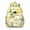 Yellow, variant on Lightweight student backpack, spacious and durable, water-resistant with multiple compartments, perfect for travel, accented with Floral prints.