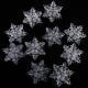 thumbnail image 5 of 10x Claro Cristal Copo De Nieve Colgante Colgante Cortina Decoración De La Boda, 5 of 9