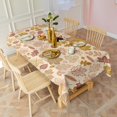 thumbnail image 3 of Fall Theme Tablecloth 60x102 Inch, Washable Polyester Rectangular Table Cover for Autumn Thanksgiving Party, Picnic, Indoor & Outdoor Dining Decor., 3 of 6