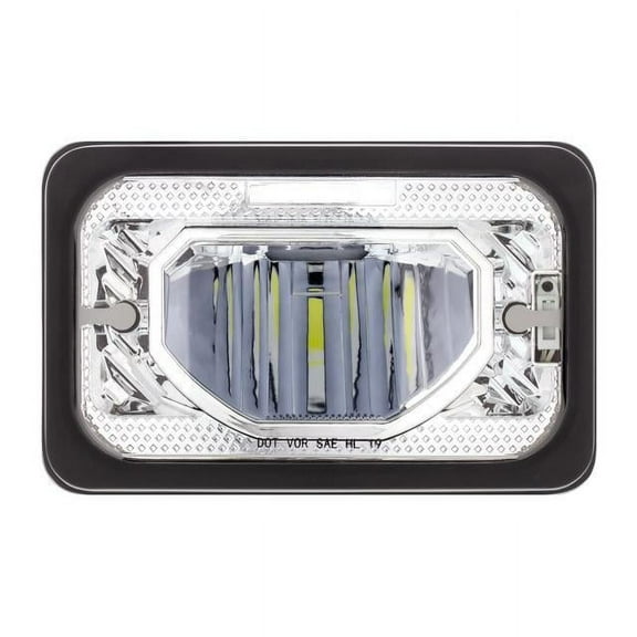 United Pacific 34131 Headlight   Rh/Lh, Led, Heated, 4 X 6", Rectangle,