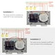 thumbnail image 4 of Interruptor inteligente Tomacorriente de pared inteligente con Wi-Fi de 95-250 V con interruptor de Tomshoo  Negro/1 Gang, 4 of 7