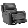 thumbnail image 3 of Benjara ZeroWall Recliner with Air Massage System, Smoke Gray, 3 of 5