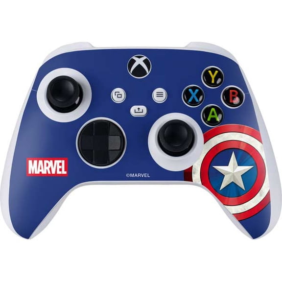 Skinit Marvel Captain America Shield Xbox Series S Controller Skin