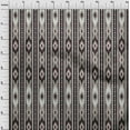 thumbnail image 3 of oneOone Polyester Lycra Fabric Stripe & Geometric Ikat Print Fabric BTY 56 Inch Wide, 3 of 4
