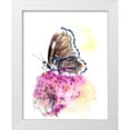 thumbnail image 1 of Shefranov, Olga 26x32 White Modern Wood Framed Museum Art Print Titled - Butterfly, 1 of 4