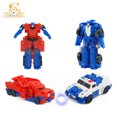 thumbnail image 2 of 2 en 1 Optimus Prime Cool Robot Magnétique Voiture Transformation Figurines d'Action Jouets Auto Déformée Décor Modèle Garçon Cadeaux, 2 of 5