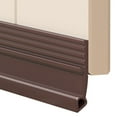thumbnail image 2 of 39" Under Door Draft Stopper for Exterior Doors, Door Sweep Sound Proofing for Bottom of Door, Door Soundproofing Noise Blocker, Under Door Filler Soundproof Seal Strip Brown, 2 of 9