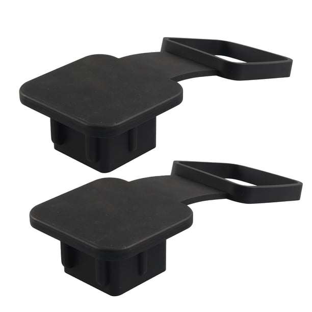 Scienceny 2 piezas de cubierta de enganche de remolque, tapón receptor, Protector de polvo Universal elástico, herramientas de remolque de Vehículos, repuestos y accesorios Mis