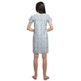 thumbnail image 5 of Moomaya Cotton Lace Neckline Sleepwear For Women Button Placket Nightdress, 5 of 6