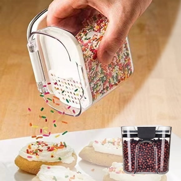 Boovnll Home Storage, Sealed Jar Grain Storage Box Kitchen Nut Grain Vacuum Sealed Proof Storage Jar, Storage, Storage and Organization, Organization and Storage