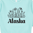 thumbnail image 3 of Inktastic Alaska Flowered Toddler Sweatshirt, 3 of 4