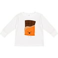 thumbnail image 3 of Inktastic Cute Kawaii Chocolate Candy Bar Boys or Girls Long Sleeve Toddler T-Shirt, 3 of 5