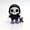 Purple, variant on Dead Tired Skeleton Figurine (2.5inches, Pink)