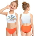 thumbnail image 5 of WOLLED Mommy and Me Swimsuits Two Pieces Tankini Sets Tummy Control Bathing Suits Sleeveless Bikini Tank Top with Shorts Swimwear, 5 of 9