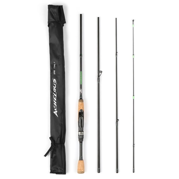 Casting Rod,Rod Carbon Fiber Portable Rod Carbon Fiber 4 Pieces 4 Pieces Pole Zdhf Sazoley Rod Rusuo Portable Rods Montloxs Hxber