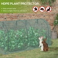 thumbnail image 5 of Outsunny 8 x 4ft Crop Cage with Two Zippered Doors and Storage Bag, Green, 5 of 10