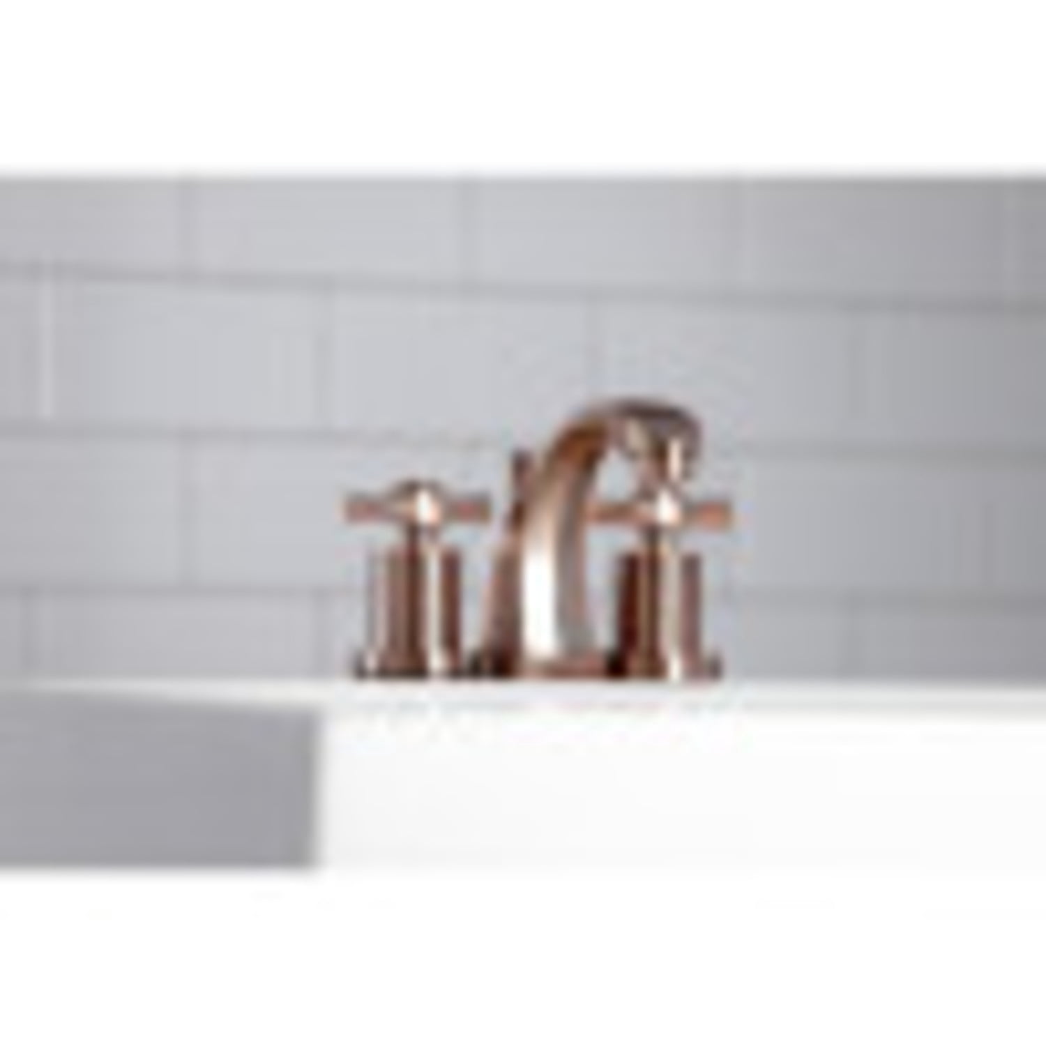 Kingston Brass KS494ZXAC Millennium 8 in. Widespread Bathroom Faucet, Antique Copper