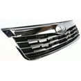 thumbnail image 3 of Grille Assembly Compatible With 2009-2010 Subaru Forester Silver Shell and Insert, 3 of 3