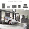 thumbnail image 2 of Bowery Hill 1 Drawer Nightstand with USB Ports in Gray, 2 of 6