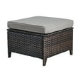 thumbnail image 2 of PARKWELL 7Pcs Outdoor Wicker Rattan Conversation Patio Furniture Set, including Three-seater Sofa, Chairs, Coffee table, Ottomans and Side Table with Cushion, Gray, 2 of 9