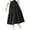 01 Black, variant on Women's Summer Casual Elegant Smock Layered Tiered Maxi Skirt High Waisted A Line Flowy Long Skirts
