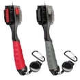 thumbnail image 1 of Paquete De Cepillos Para Palos De Golf, Limpiador De Ranuras Con Mosquetón Retráctil Zipline, Cabezal De Cepillo De Golf De Gran Tamaño, Agarre Cómodo, Herramientas De Limpieza De Golf Yuarrent OD015802-01, 1 of 6