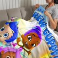 thumbnail image 3 of Bubble Guppies anti-pilling, suave, ligera, esponjosa y acogedora de lujo para hogar y cocina – Perfecta para niños y adultos,150X200cm, 3 of 6