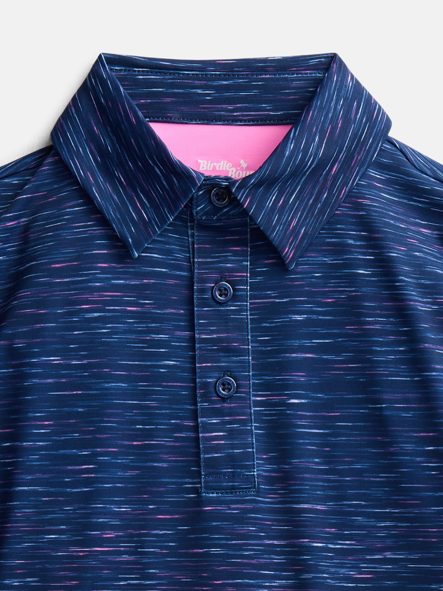 Birdie Bound Boys Melange Polo Shirt, Sizes 4-16
