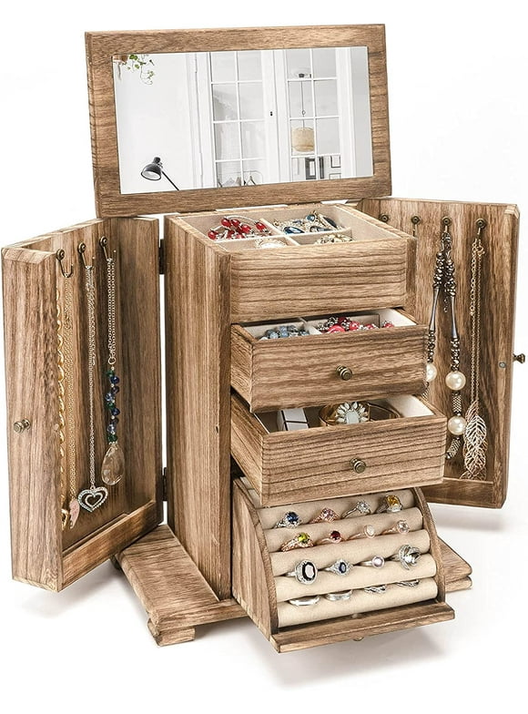 Female Jewelry Boxes & Organizers in Jewelry Storage and Care